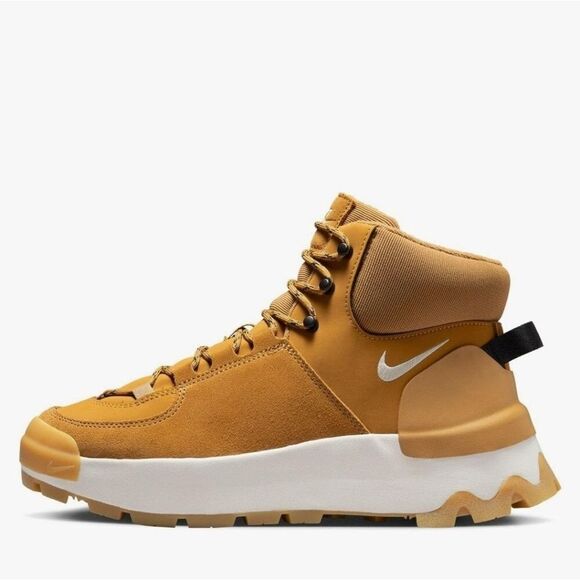 $170 NEW NIKE CITY CLASSIC BOOT WHEAT GUM LIGHT 9.5 41 9 1/2 NWT - Picture 6 of 10